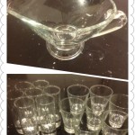 ガラスの食器が次々と！