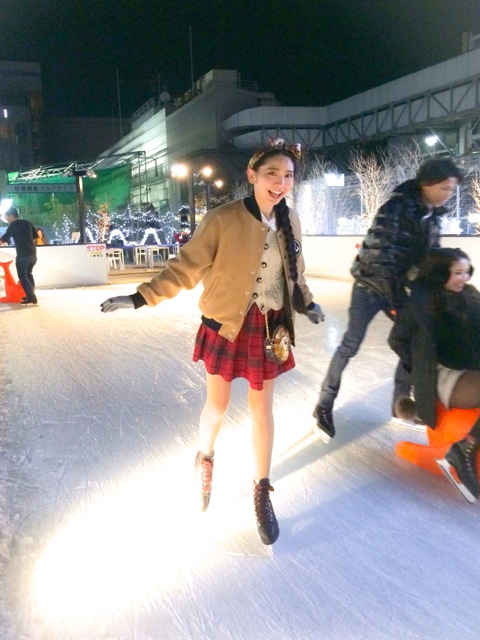Ice Skating Date アイス スケート デート 眞野 聖子 読者ブログ
