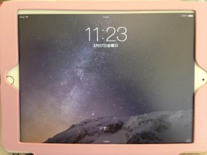 iPad　Air2　ゴールド＼(^o^)／