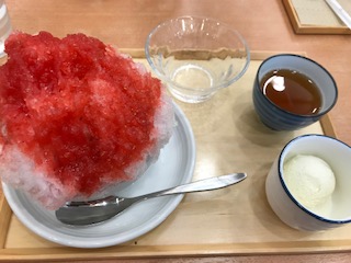 ☆いちごのかき氷☆