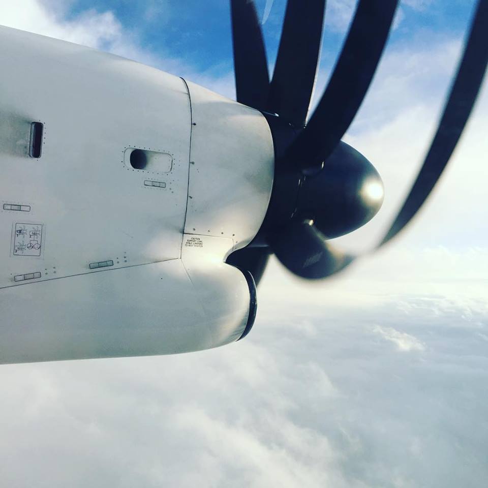 久々のプロペラ機は揺れ揺れ～！マイルで交通費無料の弾丸福岡旅行