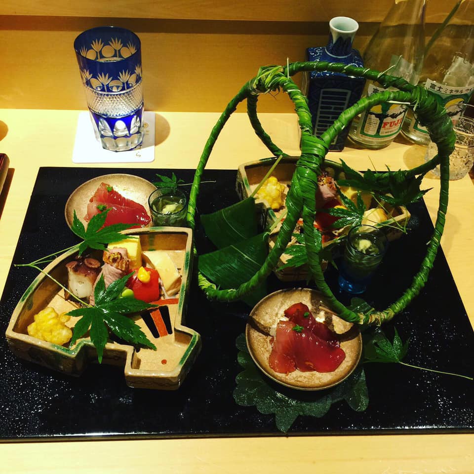 棚からふってきたシリーズ！初夏の「銀座しのはら」は夏の清涼和食でした