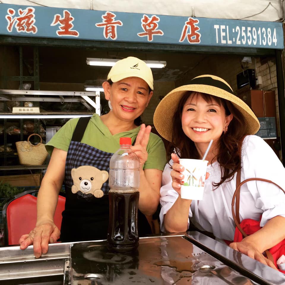 台北ならデザートはタピオカ♡…じゃなくて、熟女は市場の青汁ですわ！