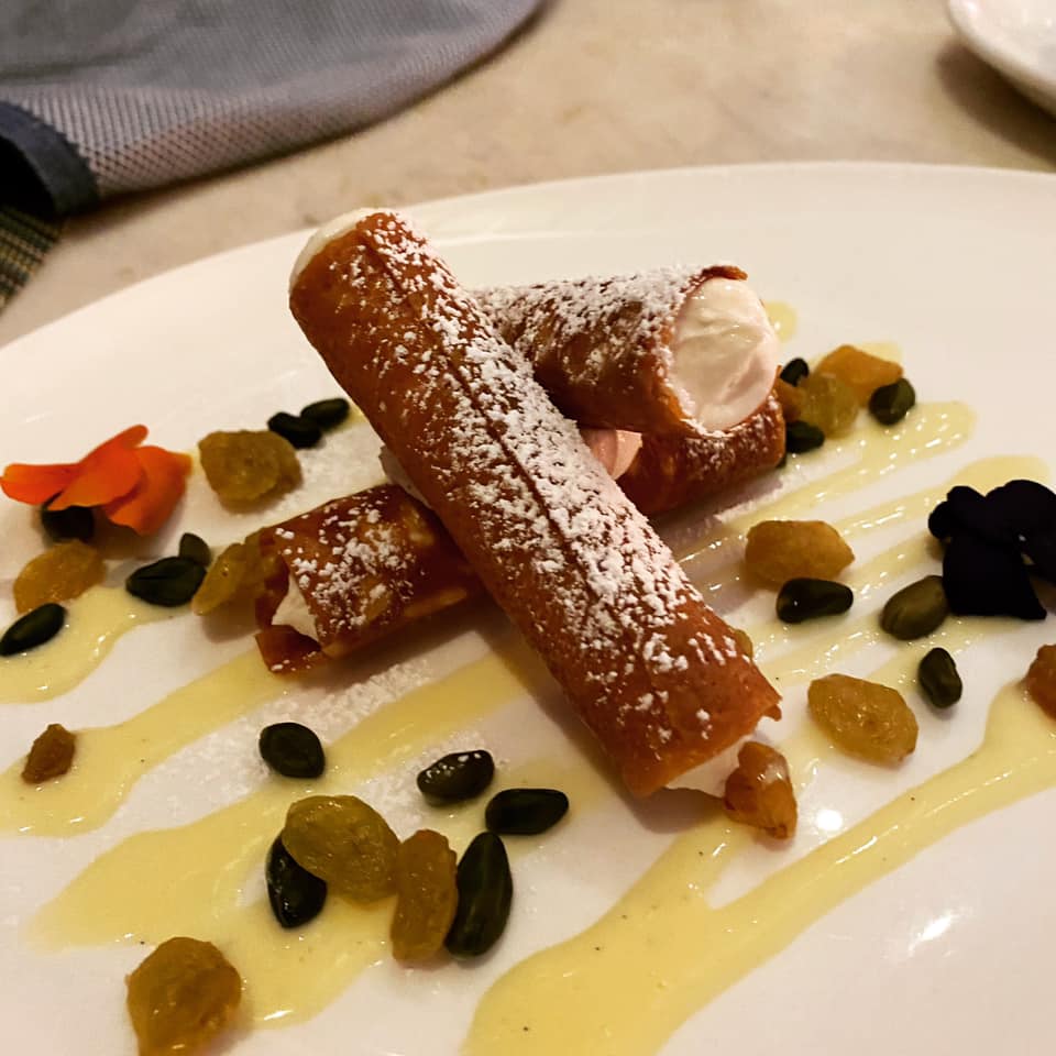 2019年最後の食事はベラージオホテル「LAGO」でカンノーリ