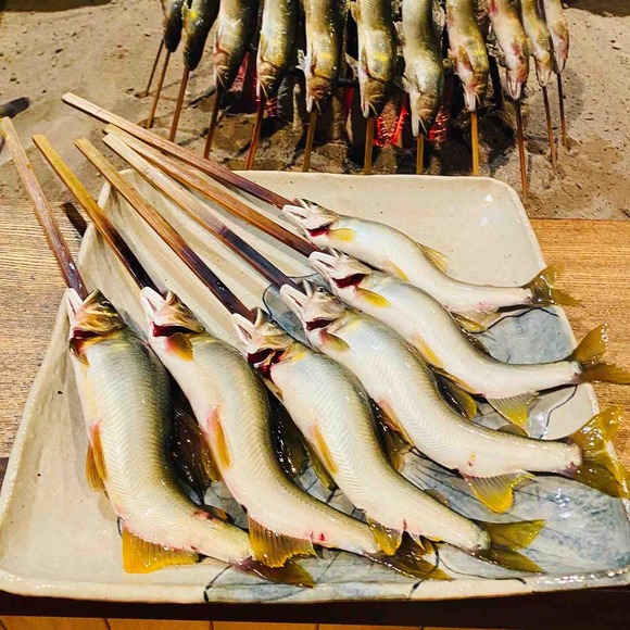 【鮎釣りの長い1日後半】釣ったばかりの鮎を食す幸せ過ぎる柳家の夜