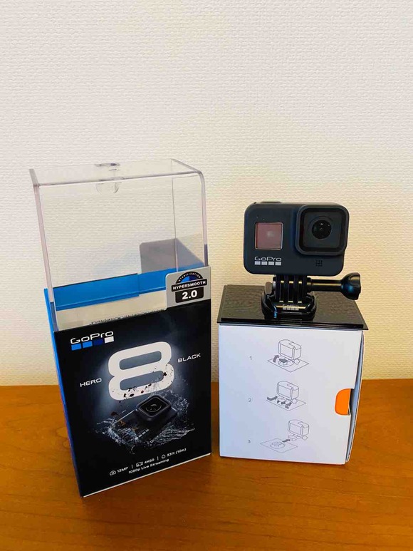 Go Pro　Hero８を購入したのに・・・使い方がわからないです