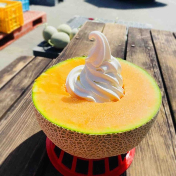 富良野メロンの一番贅沢な食べ方「ふらのの夢」＠吉田農園