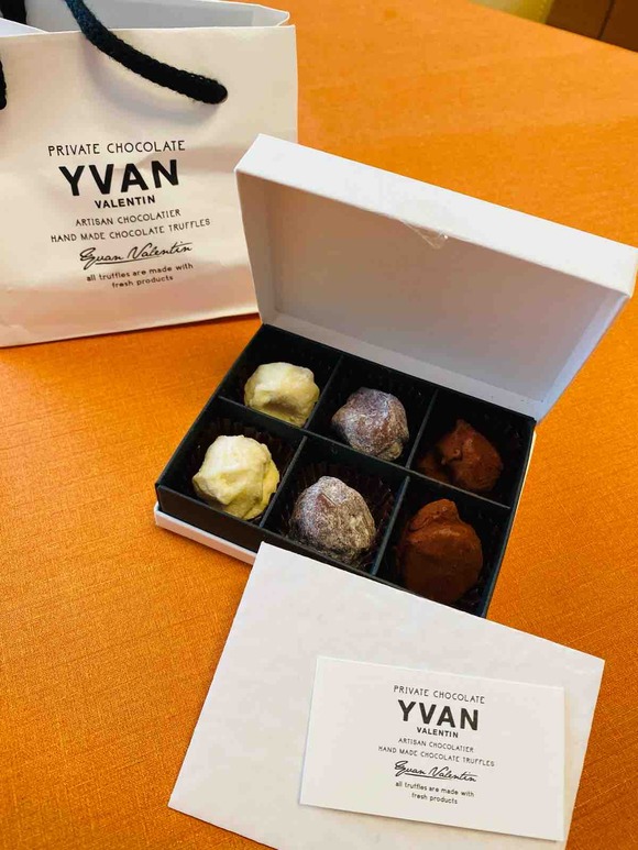 YVANのトリュフチョコレート初体験！Happy Valentine