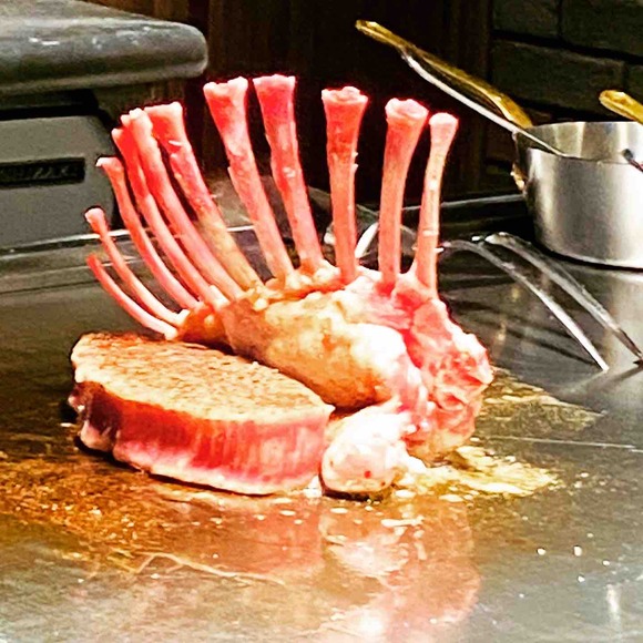 ここ最近食べた中でもこの羊肉はピカイチです@ラトリエ泉