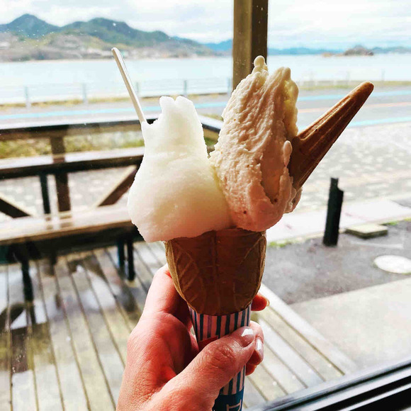 レモンの島「生口島」でほんのり甘い瀬戸田レモンのジェラート