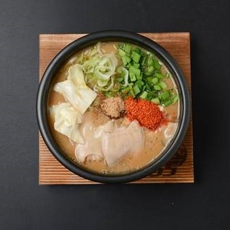 牛ホルつけ麺②_