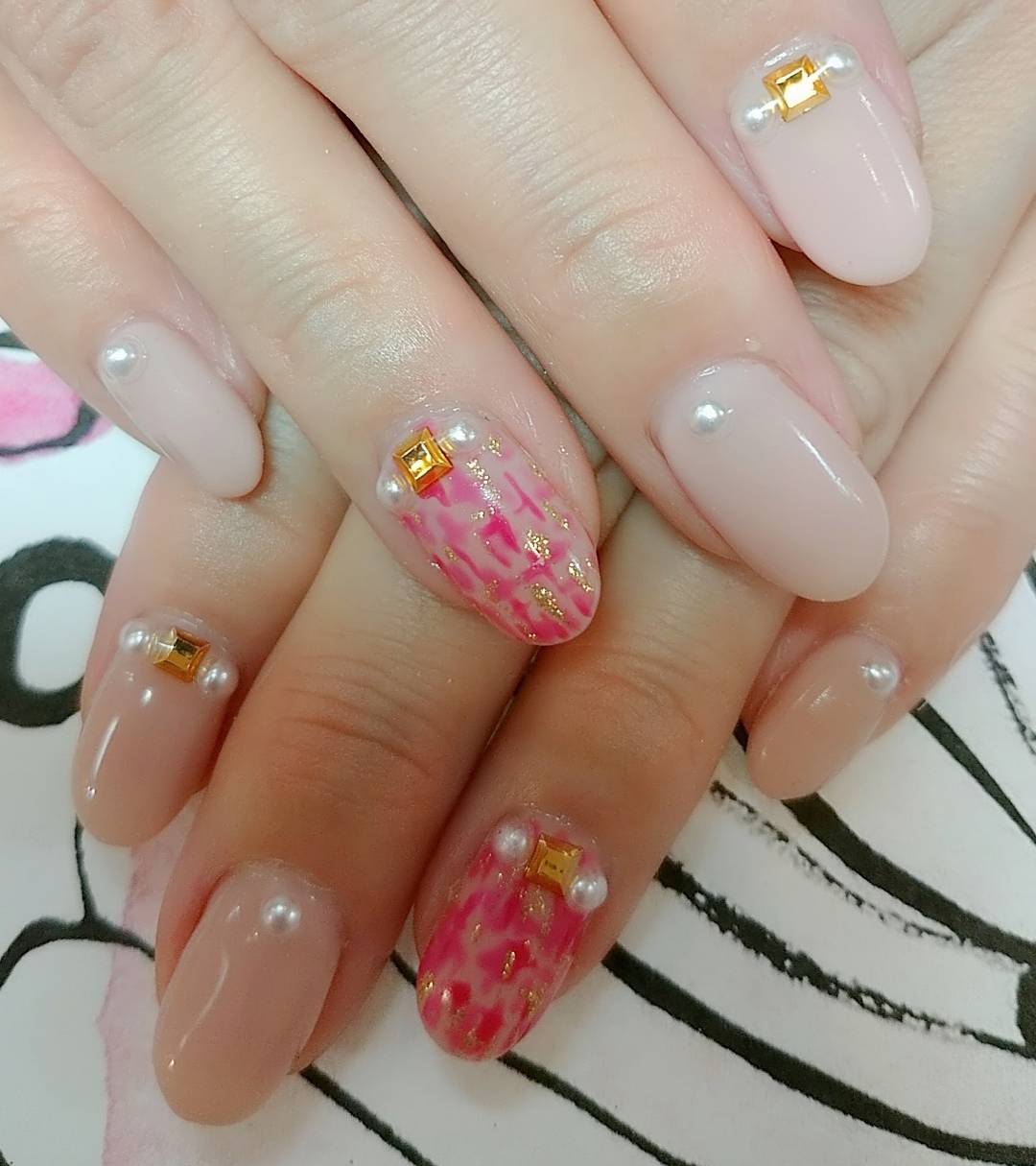 今月のネイル！