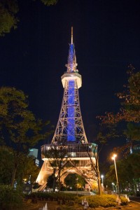 名古屋テレビ塔のプロジェクションマッピング！