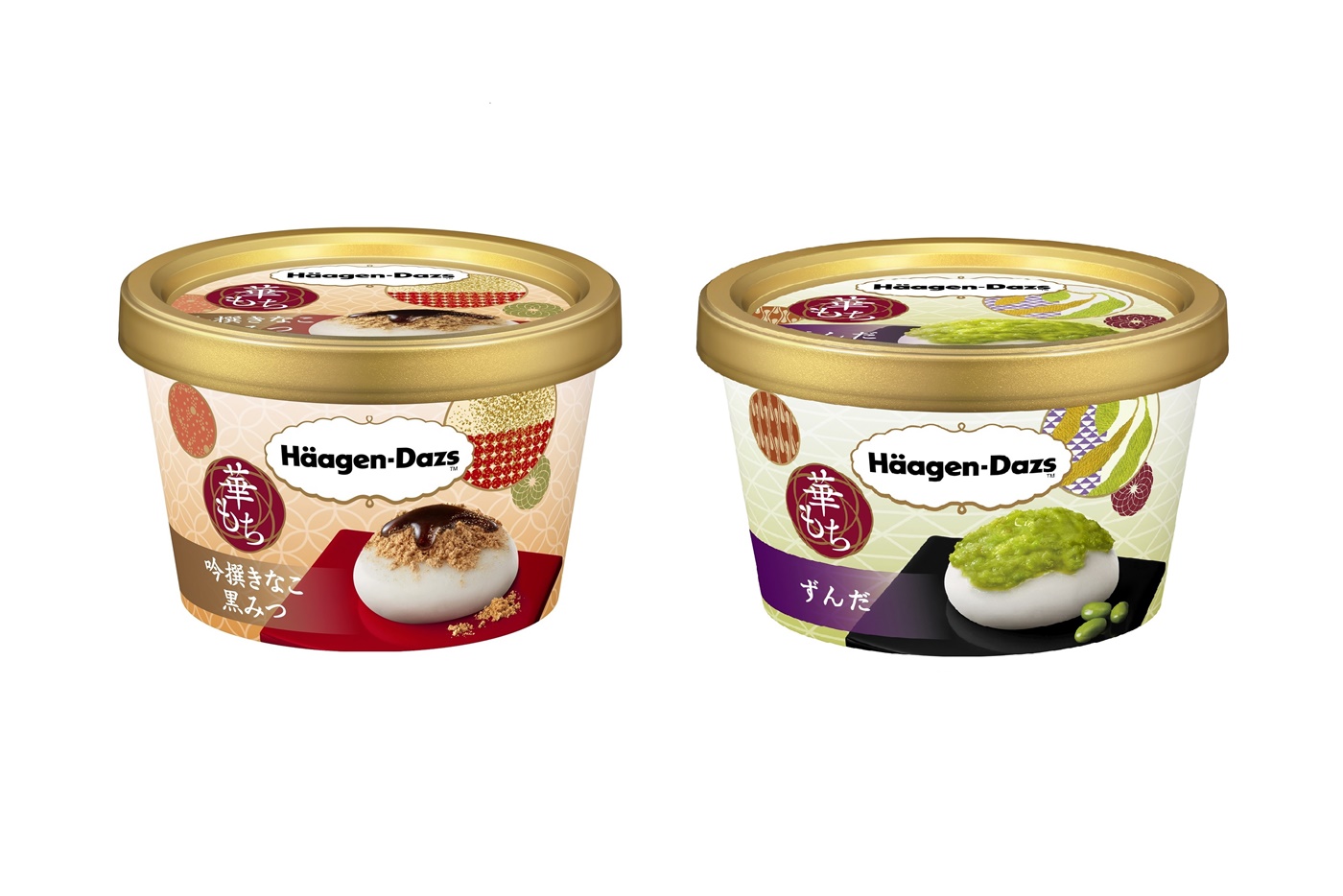 ハーゲンダッツからの新商品は、アイスクリーム×もちの和テイスト！