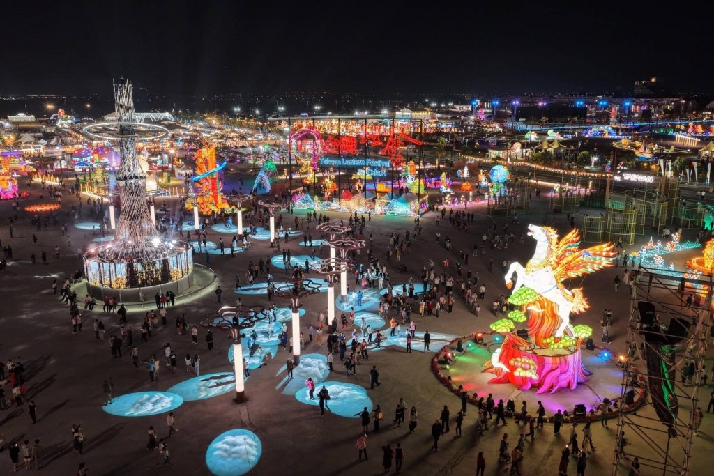 ランタンフェス2026空撮